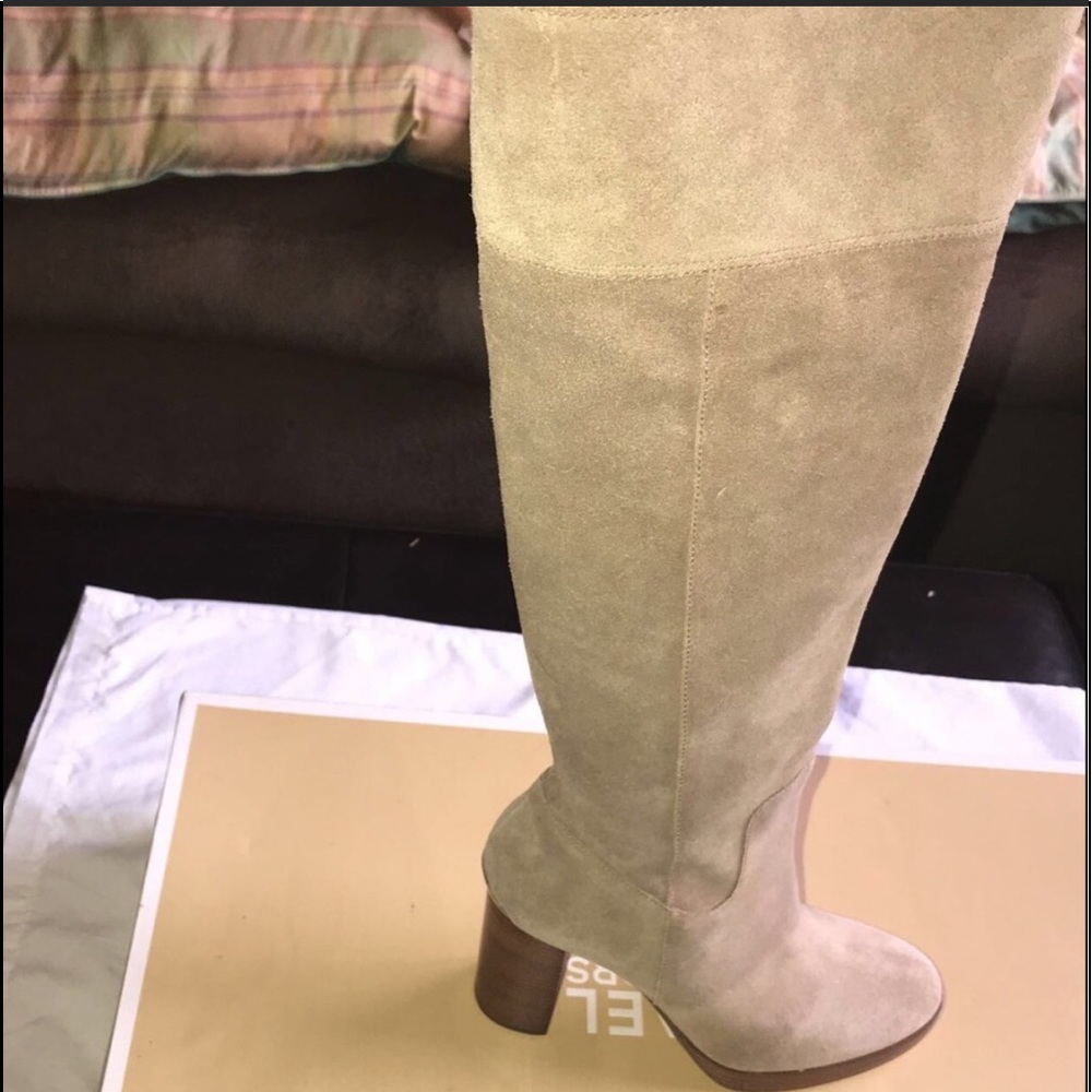 Michael Kors suede boots